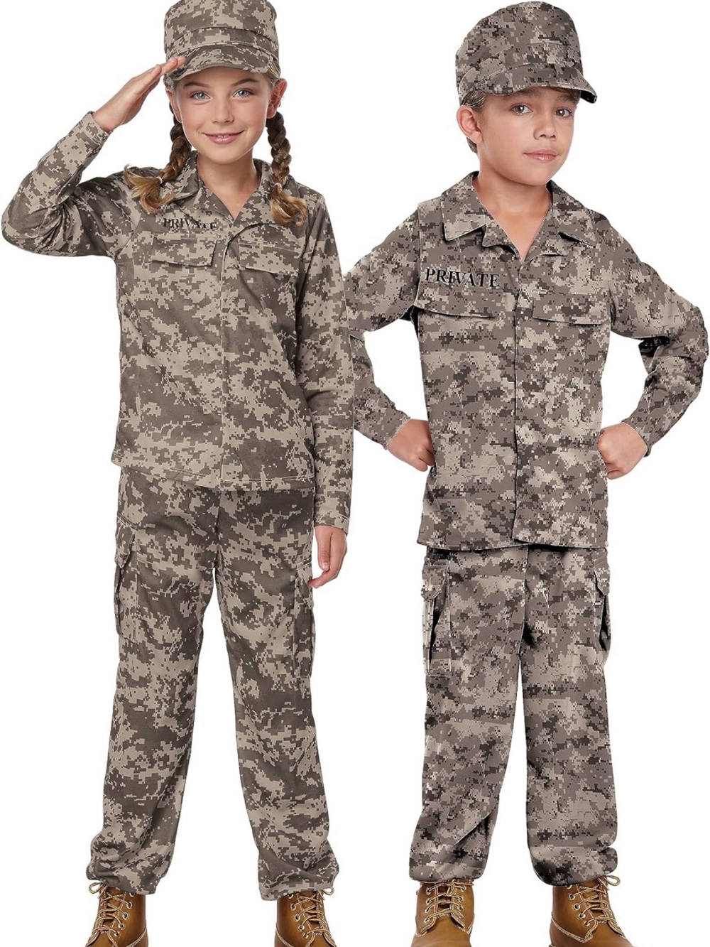 Halloween Soldier Costume | Size Small (6-8)